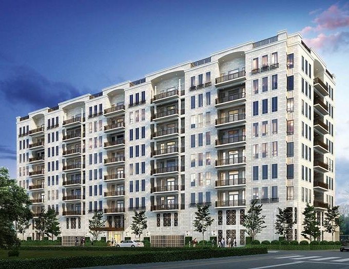 The exterior of The Revere building in River Oaks Houston