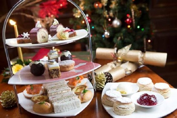 Baked goods on a table