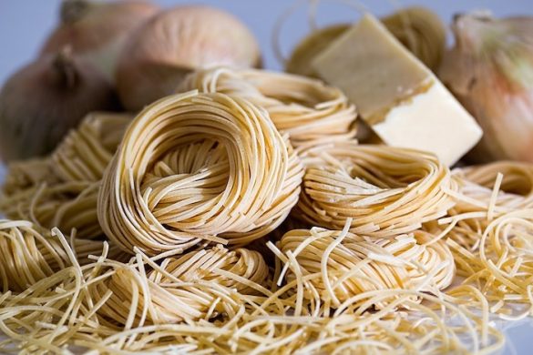 pasta onions